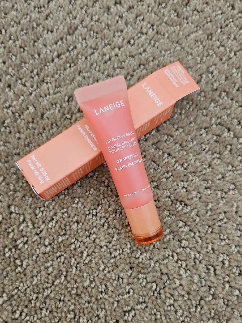 LANEIGE Lip Glowy Balm - Grapefruit Peach